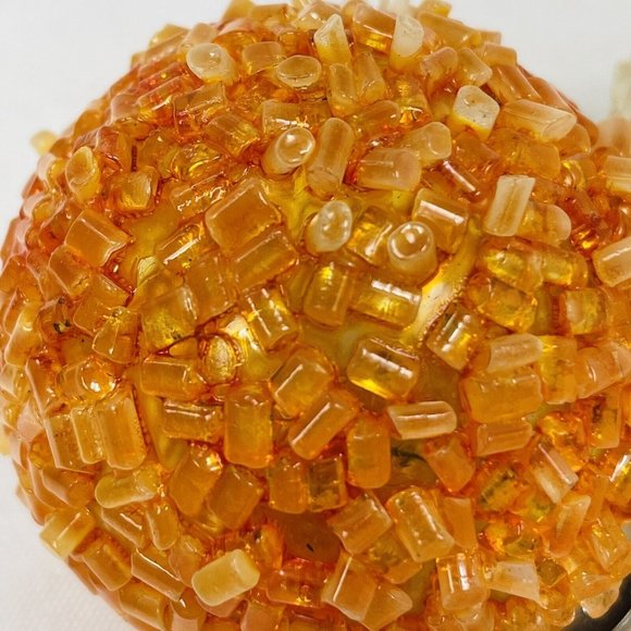 2 White & 1 Orange Vintage Lighted Ice frosted Christmas Bulbs ONLY Lot of 3 - Picture 15 of 16